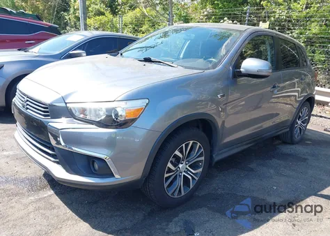 2017 Mitsubishi Outlander Sport 2.4 Se из США, поврежденный, VIN JA4AP3AW4HZ040409
